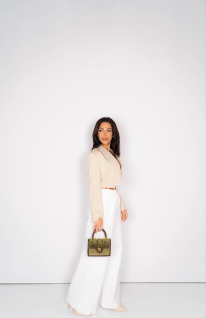 Velvet Cross-body Bag - Eyeamsassy