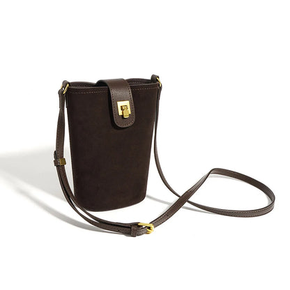 Genuine Leather Shoulder Bag - Eyeamsassy