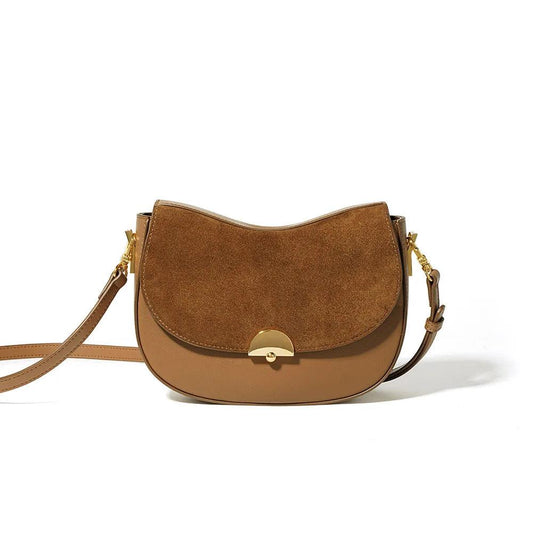 Genuine Leather Mini Sling Bag - Eyeamsassy