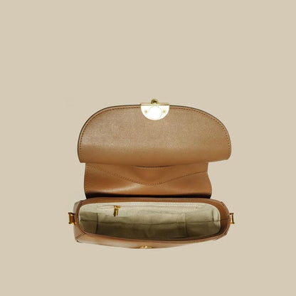 Genuine Leather Mini Sling Bag - Eyeamsassy