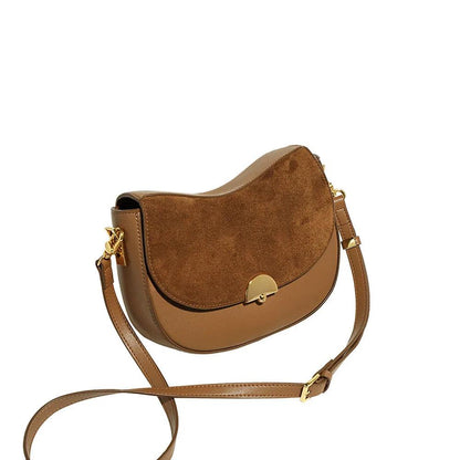 Genuine Leather Mini Sling Bag - Eyeamsassy