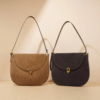 Genuine Leather Large Tote Bag - Eyeamsassy