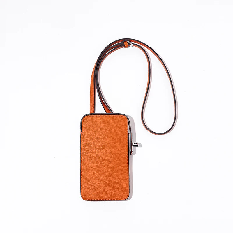 Genuine Leather Mobile Phone Bag - Eyeamsassy