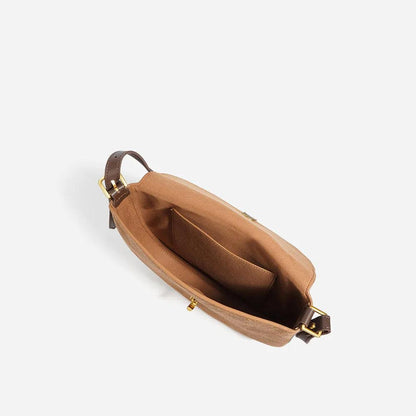 Genuine Leather Large Tote Bag - Eyeamsassy