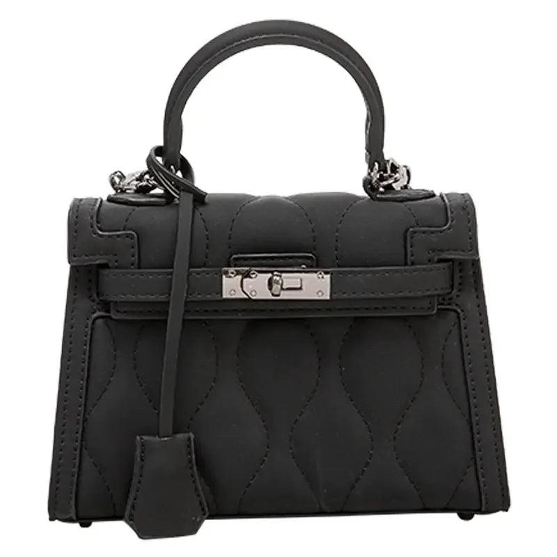 PU Leather Mini Handbag - Eyeamsassy