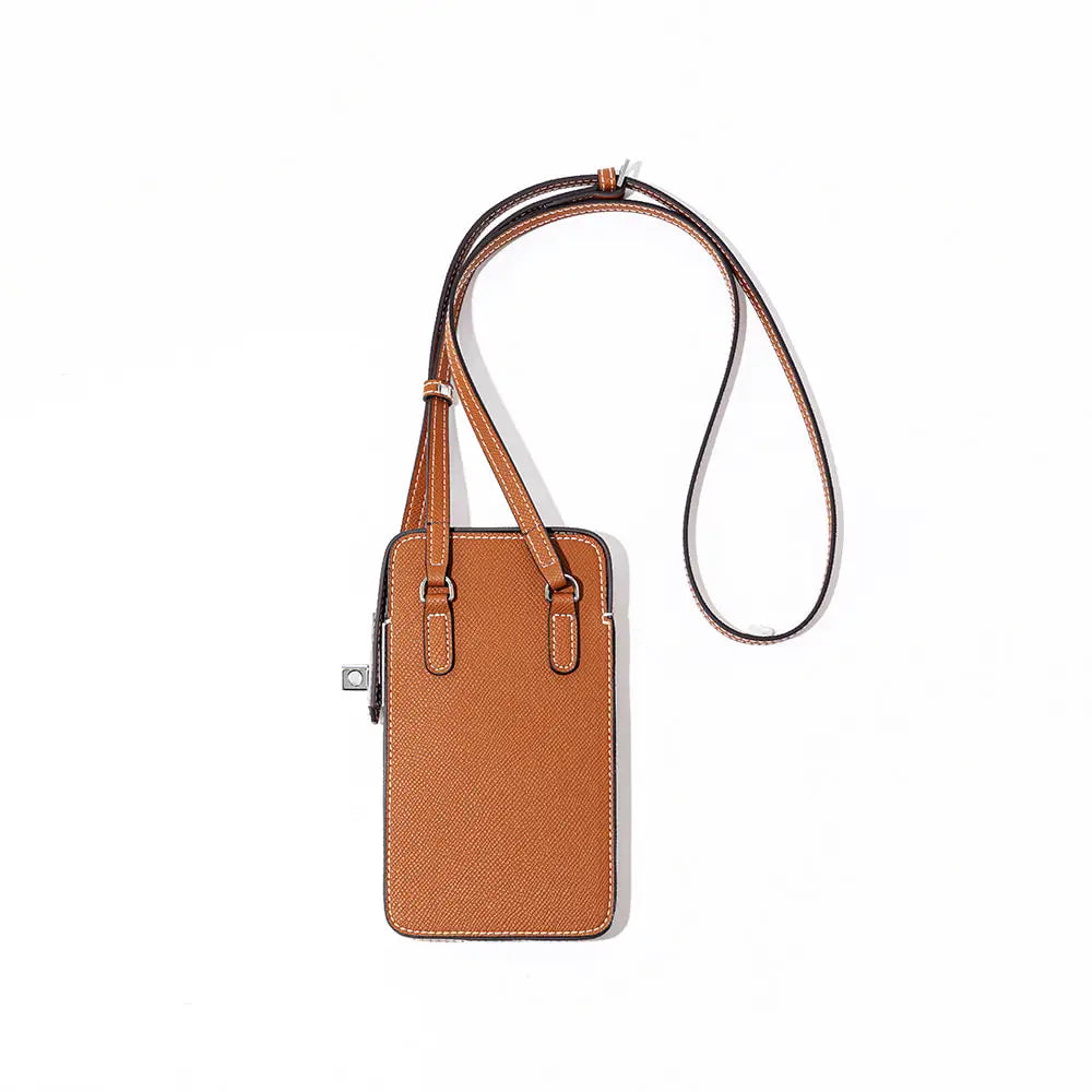 Genuine Leather Mobile Phone Bag - Eyeamsassy