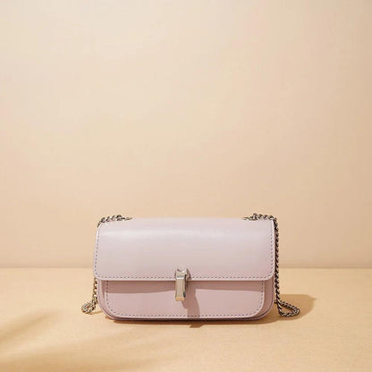 Genuine Leather Cross-body Chain Bags - Eyeamsassy