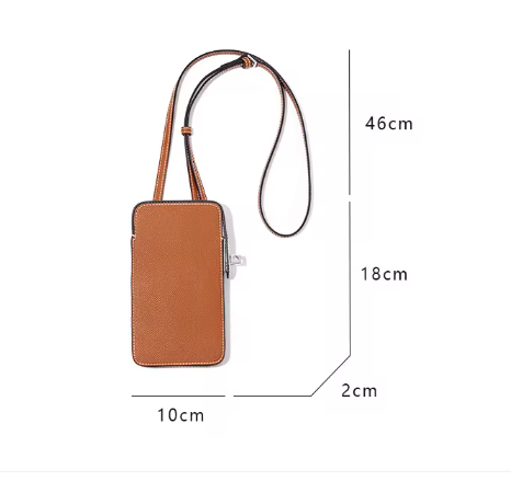 Genuine Leather Mobile Phone Bag - Eyeamsassy