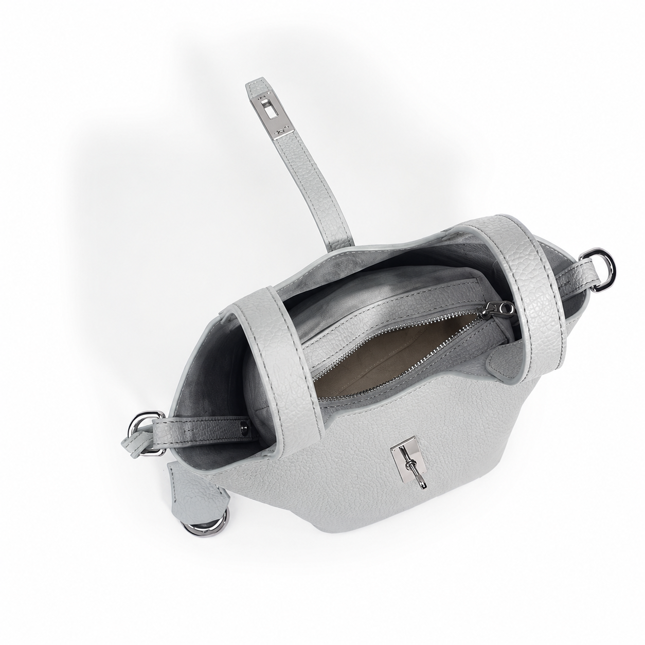 Luna Leather Bucket Tote